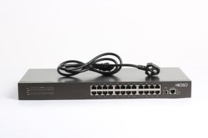 Hoge Kwaliteit Cctv 48V Poe Switch Voor Ip Camera Met 250M Lange Transmissie 24Port Poe 10/100M Unmanaged Rack Mount Poe Switch - Product Image 4