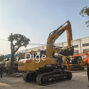Excavadora de cadenas mediana usada de la marca japonesa Komatsu, modelos Sy155c/Sy215c/Sy205H/Sy75, con motor y bomba Sany, 7.5 toneladas, modelos 2018-2022 - Product Image 3
