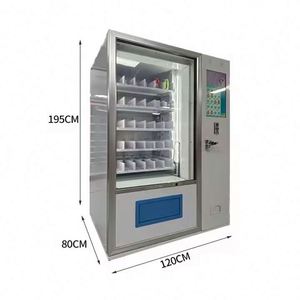 Système de refroidissement de boissons et de collations NINIX, petit réfrigérateur, vitrine en verre, distributeur automatique intelligent, 110/220V, garantie 1 an - Product Image 5