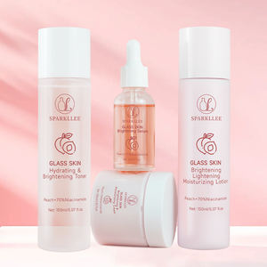 Crème Visage Éclaircissante Marque Blanche Soins de la Peau Coréens Effet Peau de Verre Anti-Taches Brunes Éclat Pêche 70% Niacinamide - Product Image 6