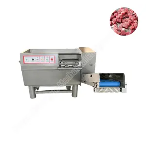 बीफ मांस काटने की मशीन औद्योगिक पनीर डाइसर जमे हुए मांस के लिए स्वचालित डाइसर