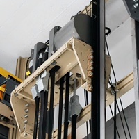 Moteur de traction synchrone à aimant permanent sans engrenages pour ascenseur, faible bruit, système d'ascenseur à économie d'énergie