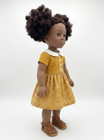 Poupée de mode culturelle arabe personnalisée de 18 pouces avec robe personnalisée, peau olive, poupée en vinyle, jouet OEM |   Certifié EN71 ASTM F963