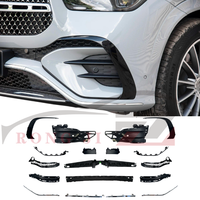 Pour GLE AMG LING Mercedes-Benz W167 PARE-CHOCS 1678850010 DIAMOND GRILLE OEM 1678859809 SPORTS CARROSSERIE KITS