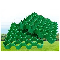 Grille perméable moderne en plastique de 40-50 mm pour terrains gazonnés et pelouses, zones équestres, allées boueuses, voies d'accès, certifiée CE