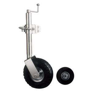 Ruedas de Soporte para Remolque, <span class=keywords><strong>Rueda</strong></span> de Soporte para Caravana con Ruedas Neumáticas de 10 Pulgadas - Product Image 1
