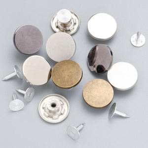 Chất Lượng Cao Biểu Tượng Tùy Chỉnh Denim <span class=keywords><strong>Jeans</strong></span> Đinh Tán Nút 17Mm Tùy Chỉnh Kim Loại Nút Cho Denim <span class=keywords><strong>Jeans</strong></span> Zine Hợp Kim - Product Image 5