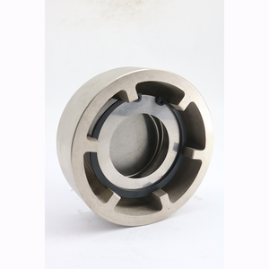 Compresseur d'air à vis pièces de rechange Double <span class=keywords><strong>disque</strong></span> unidirectionnel double plaque Non retour Type <span class=keywords><strong>plaquette</strong></span> rabat 22247308 clapet anti-retour d'origine - Product Image 1