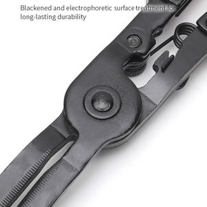 यूनिवर्सल स्प्रिंग बैंड क्लैंप पार्किंग रैचेट लॉकिंग तंत्र एर्गोनोमिक डिजाइन ऑटोमोबाइल के लिए उपयुक्त गैरेज के लिए उपयुक्त - Product Image 6