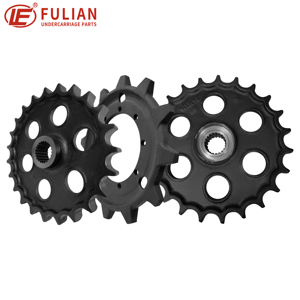 Máy xúc <span class=keywords><strong>mini</strong></span> bánh xe phụ tùng làm biếng dưới dưới con lăn Xích Xích Con lăn hàng đầu cho Kubota kh50 - Product Image 2