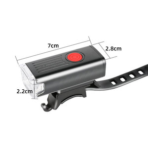 USB sạc đêm đi xe đạp Ánh Sáng Thiết lập không thấm nước xe đạp MTB xe đạp ánh sáng phía trước trở lại ánh sáng - Product Image 5