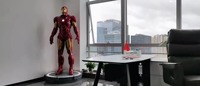 Figura de Marvel Tamaño Natural Resina Fibra de Vidrio Iron Man Escultura Iron Man MK47 1 a 1 Estatua en Venta