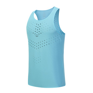 Camiseta Deportiva Ligera para Hombre, de Poliéster, Secado Rápido, Sin Costuras, Transpirable, para Maratón, Entrenamiento y Running - Product Image 5