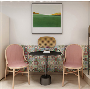 Nuovo stile retrò <span class=keywords><strong>arte</strong></span> piastrelle 300*300 millimetri per la casa negozio di caffè di ceramica per pavimenti e rivestimenti - Product Image 3