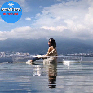 <span class=keywords><strong>Kayak</strong></span> en verre simple transparent, outil de photographie pour piscine d'<span class=keywords><strong>hôtel</strong></span> - Product Image 6
