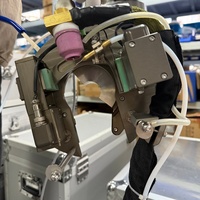 Machine de soudage orbitale automatique Bohan à alimentation par fil de type ouvert, tête de soudage ouverte en acier au carbone, soudeuse à l'arc TIG refroidie par eau, 10 pouces