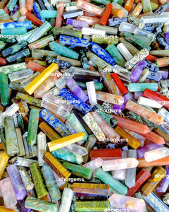 หินคริสตัลธรรมชาติขายส่ง งานฝีมือคริสตัล โรสควอตซ์ คริสตัลพอยท์ทาวเวอร์ แท่งอะเมทิสต์ - Product Image 3