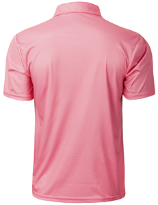 <span class=keywords><strong>Polo</strong></span> da uomo alla moda <span class=keywords><strong>rosa</strong></span> con motivo a manica corta veloce maglietta <span class=keywords><strong>Polo</strong></span> da Golf ad asciugatura rapida e traspirante abbigliamento antirughe personalizzato - Product Image 2
