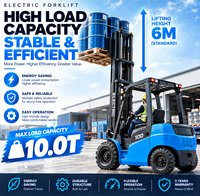 Prix promotionnel - Équipement de manutention - Chariot élévateur électrique - 2,5 tonnes - Fonction d'inclinaison - Usine d'assemblage - Fournisseur OEM