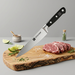 Cuchillo de Cocina Profesional para Carnicero, Acero con Alto Contenido de Carbono, Hoja Larga y Afilada, Mango Ergonómico, para Uso Diario en Restaurantes - Product Image 6