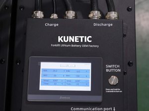 Индивидуальный аккумулятор KUNETIC LiFePO4 для погрузчиков 24В/36В/48В, литиевая батарея, 3500 циклов, для электрических погрузчиков, производитель OEM - Product Image 5