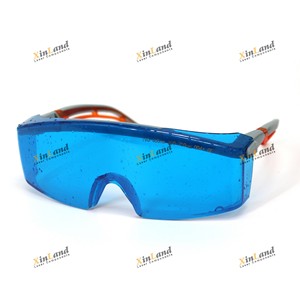 Gafas DE SEGURIDAD láser UV de 532nm con marco de plástico para equipos de belleza Protección ocular 190-540nm - Product Image 3