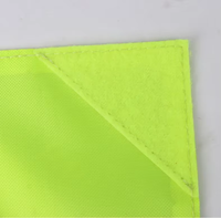 Logo de marque personnalisé Boucle d'avertissement de sécurité en plein air Fixation Autocollant d'étiquette réfléchissante haute visibilité pour bébé Charrette Landau Poussette Poussette