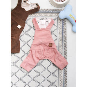 Chubasquero de pana elegante para mascotas, tallas XS XL para otoño, estaciones lluviosas, estilo sólido, accesorios para caminar gatos, transpirable y elegante - Product Image 1