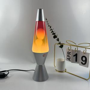 โคมไฟลาวาควบคุมแบบสัมผัส LED ขนาด14นิ้วสไตล์ยุโรปสำหรับใช้ในบ้านร่วมสมัยแสงไฟฉายที่อบอุ่นโรแมนติกพระอาทิตย์ตกดินปลั๊กอินร่วมสมัย - Product Image 4