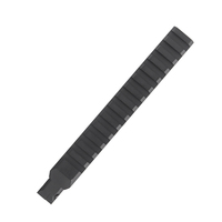 Convertidor de Punta Inclinada Tipo Cola de Golondrina de 175mm con 14 Ranuras, de Aluminio CNC, de 11 a 21mm, Herramienta Accesoria Táctica Universal, Venta al por Mayor de Fábrica