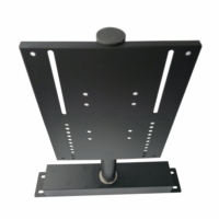 Télécommande électrique TV motorisée LCD support de montage élévateur sur le bureau de l'armoire rotation de 360 degrés SPCC VESA support de personnalisation