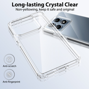 Pour Xiaomi 14T étui Transparent clair TPU PC hybride couverture arrière <span class=keywords><strong>coque</strong></span> de téléphone pour Xiaomi 14T - Product Image 4