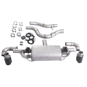 ท่อไอเสีย GFC Catback Valvetronic สำหรับ <span class=keywords><strong>Audi</strong></span> <span class=keywords><strong>TT</strong></span> 8J <span class=keywords><strong>MK2</strong></span> quattro 3.2T ประสิทธิภาพสูง - Product Image 2