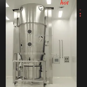 Continuous Vibrating Fluid Bed Dryer Machine for Sea Salt Dryer& Crystal Sugar Stainless fluid bed granulator