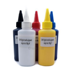Encre éco-solvant Gwin High 100ml CMYKW, formule professionnelle, très vendue, haute qualité pour les fournitures d'impression DTF pour vêtements - Product Image 3