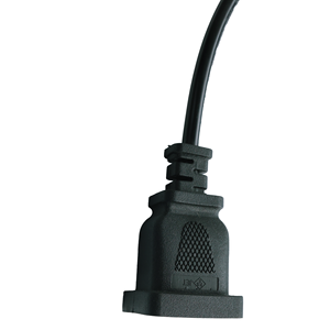 IEC 60320 C13 konnektörü ve iki Pin fiş özel endüstriyel kablo demeti ile güç kablosu - Product Image 6