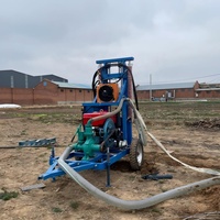 Foreuse de puits d'eau EB200, machine de forage portable pour puits profonds, modèles 50m, 100m, 150m, 200m, prix usine
