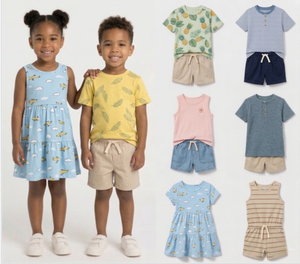 Ropa de Verano para Niños a la Moda al por Mayor, Envío Mixto Gratuito de Varias Categorías, Surtido Aleatorio, Stock Suficiente y Envío Rápido - Product Image 1