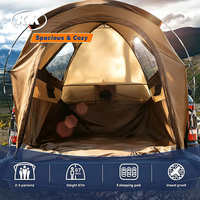 Tente de camion Kawagebo Kamp (KK) imperméable PU3000mm pour 2-3 personnes, tente de couchage pour camionnette, abri de camping portable pour voiture