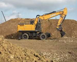 CASE WX210E Pelle hydraulique sur roues à quatre roues 30 tonnes 20 tonnes vente de composants pelle sur chenilles 10 tonnes PLC opérationnel - Product Image 1