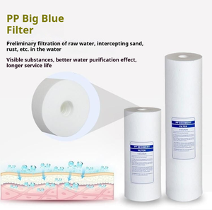 Phổ xử lý nước 4.5 inch 1/5 micron yếu tố tan-Thổi Polypropylene PP trầm tích lớn màu xanh Lọc Cartridge 10 "<span class=keywords><strong>20</strong></span>" - Product Image 3