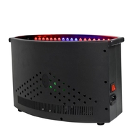 Lampe à flamme artificielle Effet de flamme simulée Lumière disco LED Machine à faux feu Effet de scène Lumières à flamme de soie LED