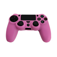Housse de Protection Souple en Silicone Colorée pour Manette PS4