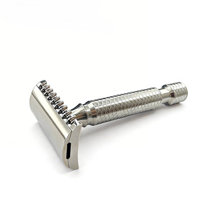 German Manual <strong>Razor</strong> Stainless Steel <strong>Double</strong> <strong>Edge</strong> Safety <strong>Razor</strong> Multi-Functional Shaver with <strong>Branded</strong> <strong>Razor</strong> Blades - Product Image 2