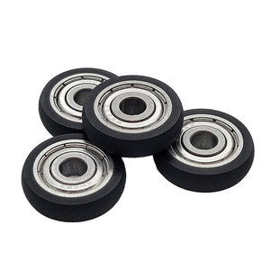 Rueda de Goma de Poliuretano con Sellado de Costuras por Aire Caliente Personalizada, Rueda Industrial de Hierro y Acero, Rueda de Silicona para Garaje - Product Image 1