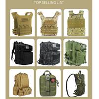 Sac à dos antivol de Sport tactique professionnel étanche EDC sac de patrouille Range Gear voyage conception organisationnelle