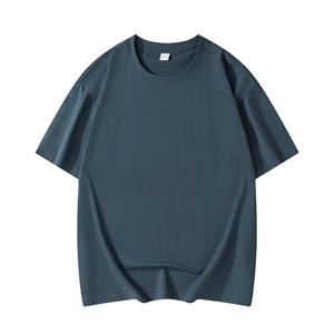 T-shirt en coton 100% 290 GSM, taille US, coupe oversize, grande taille, poids lourd, impression personnalisée du logo, vente en gros, t-shirt vierge pour hommes - Product Image 2