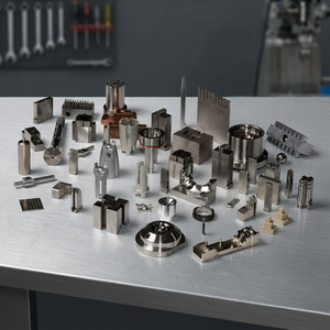 Pièces usinées CNC de haute précision, composants en acier inoxydable usinés par électroérosion à fil, usinage et tournage de métaux, pièces industrielles personnalisées - Product Image 2