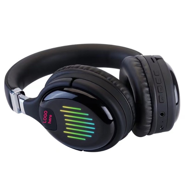 TIMYAAN RFDR988 Silent Disco Headphones and Transmitter 3-Channel Sound System with LED Battery Indicator