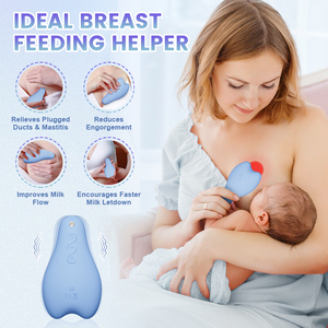 Masajeador <span class=keywords><strong>de</strong></span> Lactancia con Calor y Vibración, Esencial para Madres Primerizas, Estimula el Flujo <span class=keywords><strong>de</strong></span> Leche, Alivia la Hinchazón y la Congestión <span class=keywords><strong>de</strong></span> Conductos Lácteos - Product Image 3